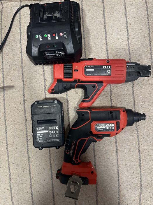 Flex dw 45 винтоверт за гипсокартон