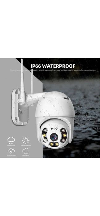 Camera supraveghere WiFi, 5MP, Full HD, Micro SD, rotire 360