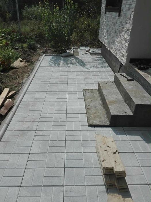 Pavaje pavele decorative pentru casa si gradina - model 40x40 Duos