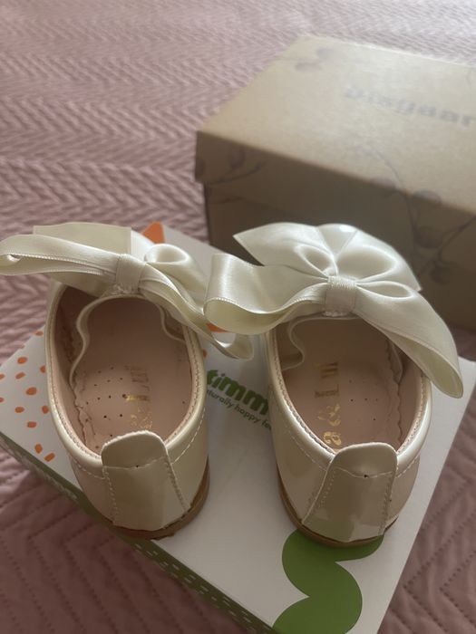 Pantofi fetite cu funda