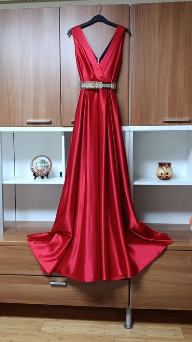 Платье вечернее, длинное, производство Турция.