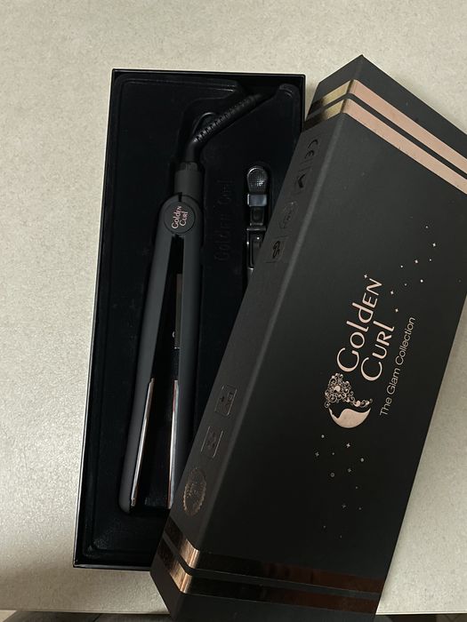 Placa din Titan Golden Curls