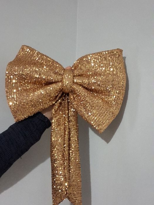 Funda mare cu paiete aurii!