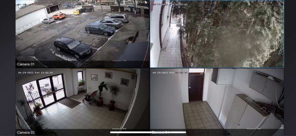 Montaj supraveghere video