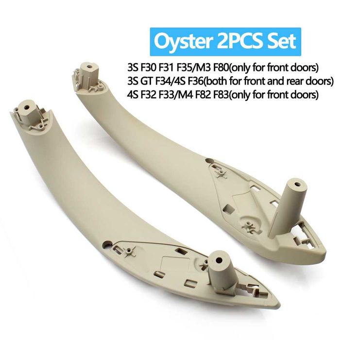 Set 2 manere interior usa stanga dreapta BMW Seria 3 F30 F31 Seria 3 GT F34 Seria 4 F32 F33 F36