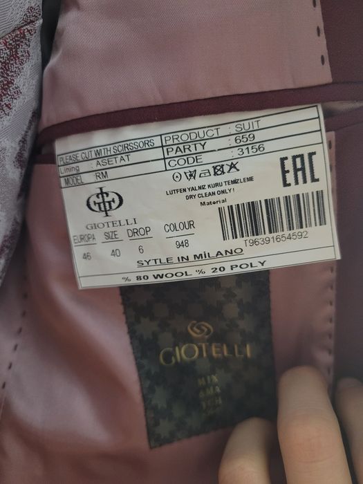 Vand Costum Pasha Man