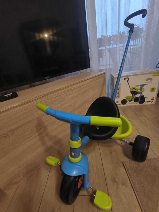 Smoby Be fun 3 in 1- Детско колело-триколка с родителски контрол