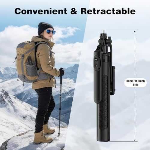 Нов 180см алуминиев трипод + селфи стик 2 в 1 Bluetooth с дистанционно