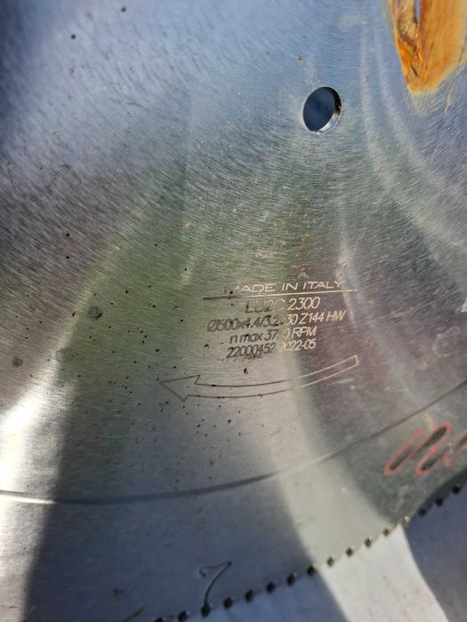 FREUD 550мм Дискове за цветни метали,PVC и Месинг