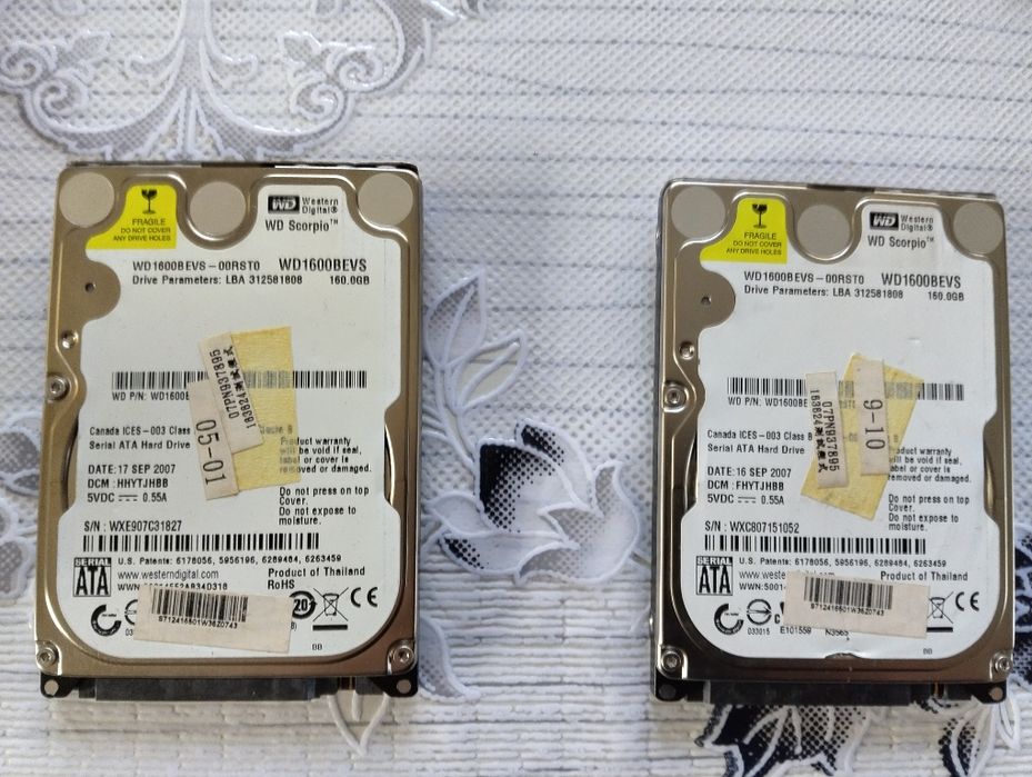 Хард дискове за лаптоп 2.5 сата