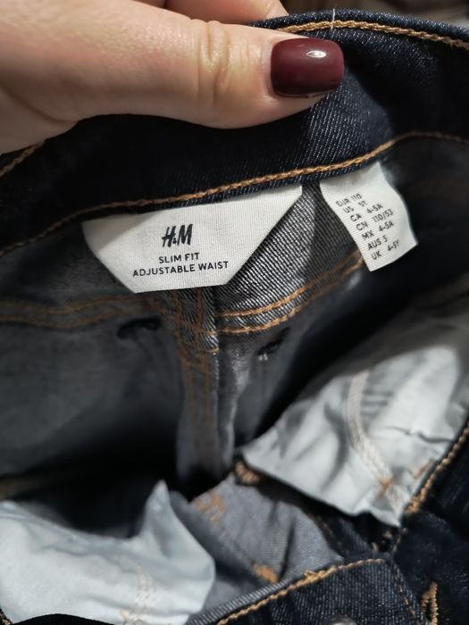 Set 3 perechi de blugi băiețel H&M mărimea 104 și 110 impecabili