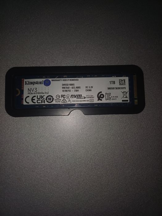 1TB SSD Kingston NV3 M.2 PCIe 4.0 NVMe