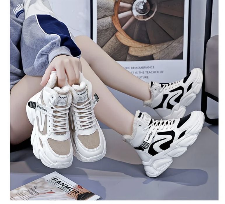 Кроссовки женские на платформе