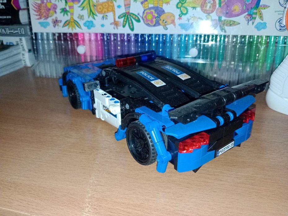 Конструктор полицейская машина. RC Car