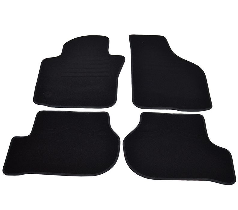 Covorase mocheta VW Jetta 09/2005-01/2011 Negru, set de 4 bucati