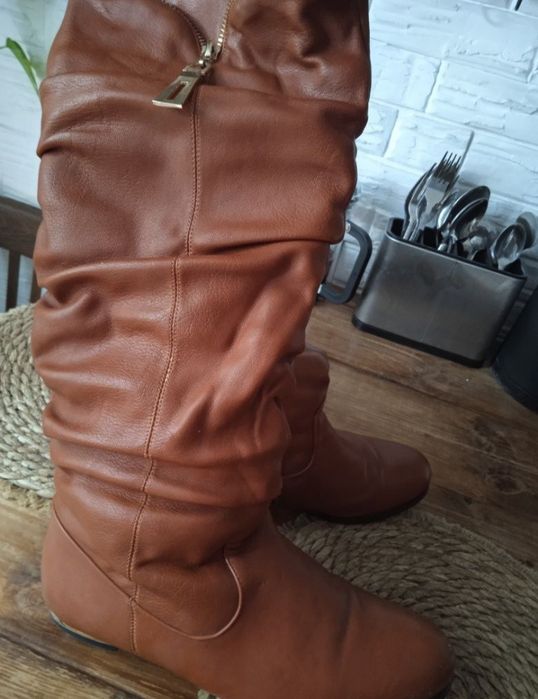 Сапоги зима натуралка