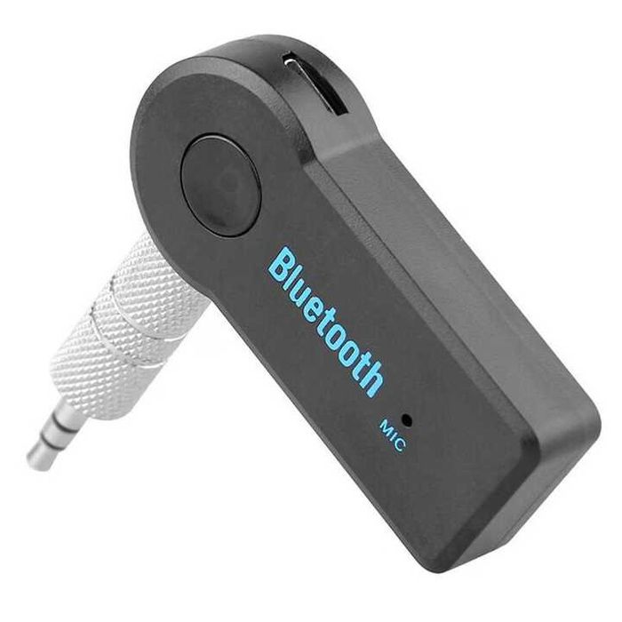 Adaptor audio auto, Bluetooth, AUX, Negru