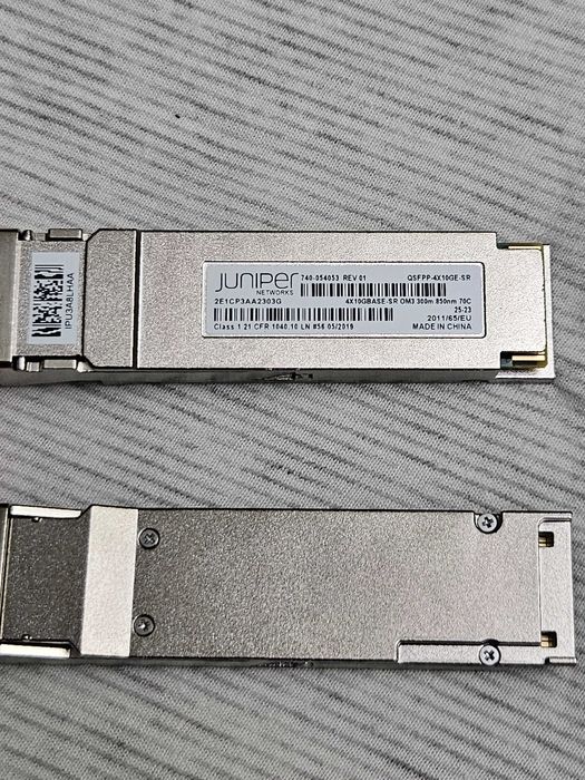 Modul JUNIPER QSFPP-4X10GE-SR QSFP+ Quad Small Form-factor Plug