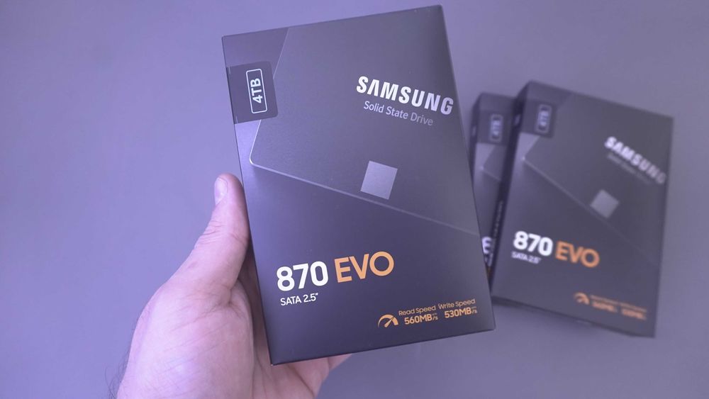 Samsung 870 EVO 2.5 4TB SATA3 - нови надеждни SSD