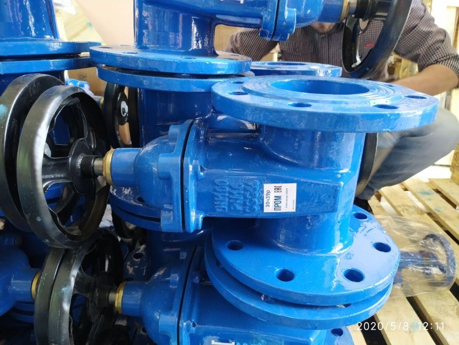 Задвижки чугунные Ташкент  сертификат