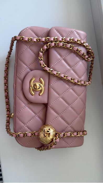 Сумка chanel розовый
