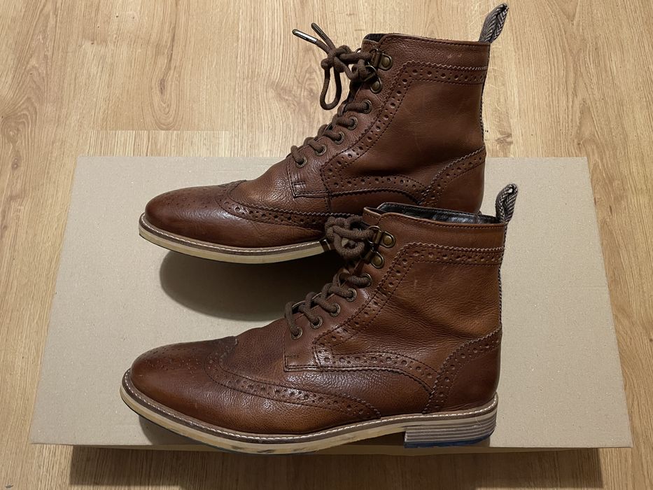 Superdry Leather Boots 45 н. 29 см