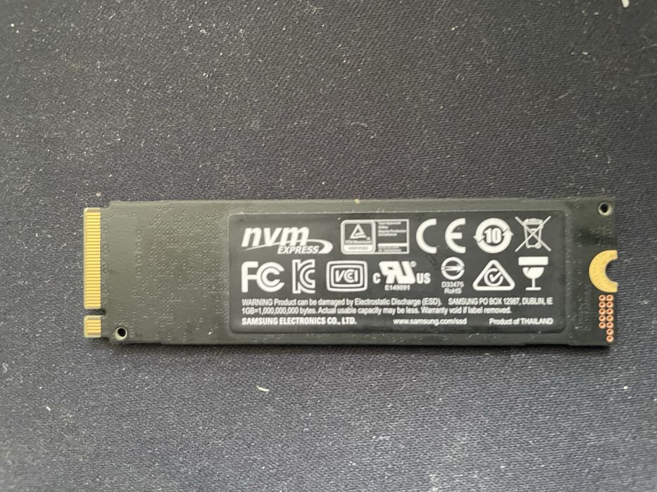 Ссд м2 самсунг ево 970 250 гб
