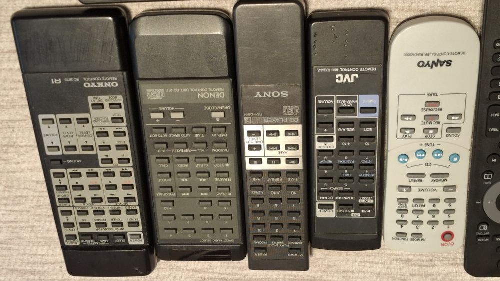 Telecomanda telecomenzi Onkyo Sony Aiwa Denon Sanyo Philips Jvc