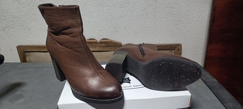 Ghete piele naturala