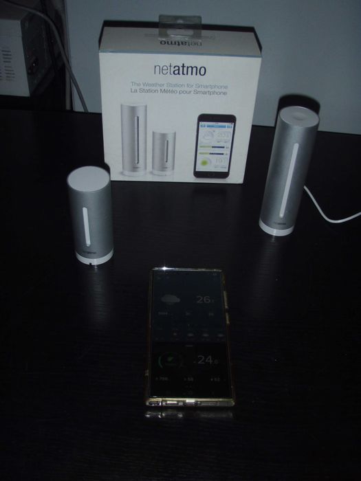 Statie meteo smart wireless Netatmo, noua