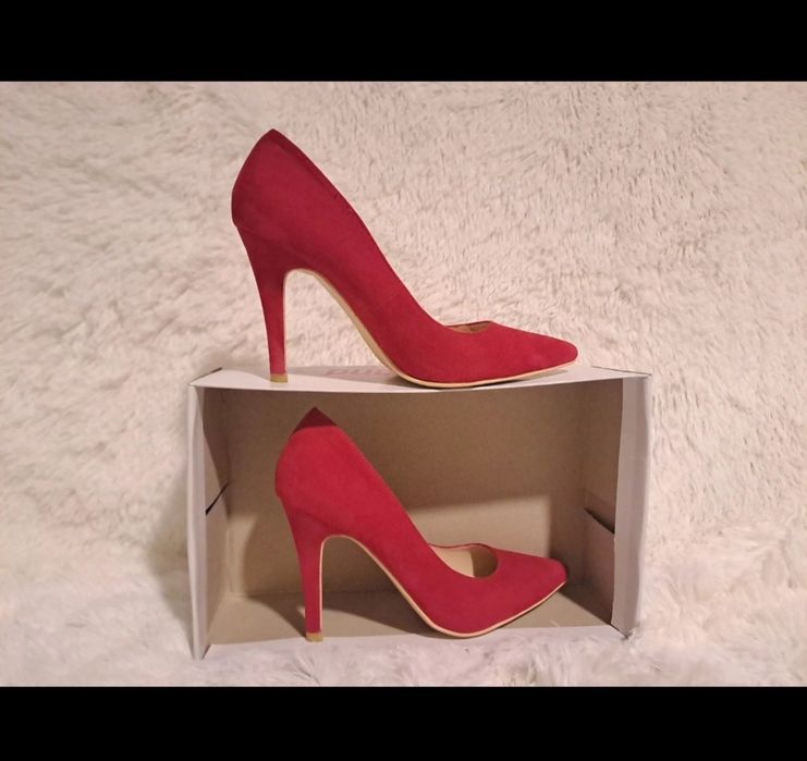 Pantofi Sttiletto Roșu