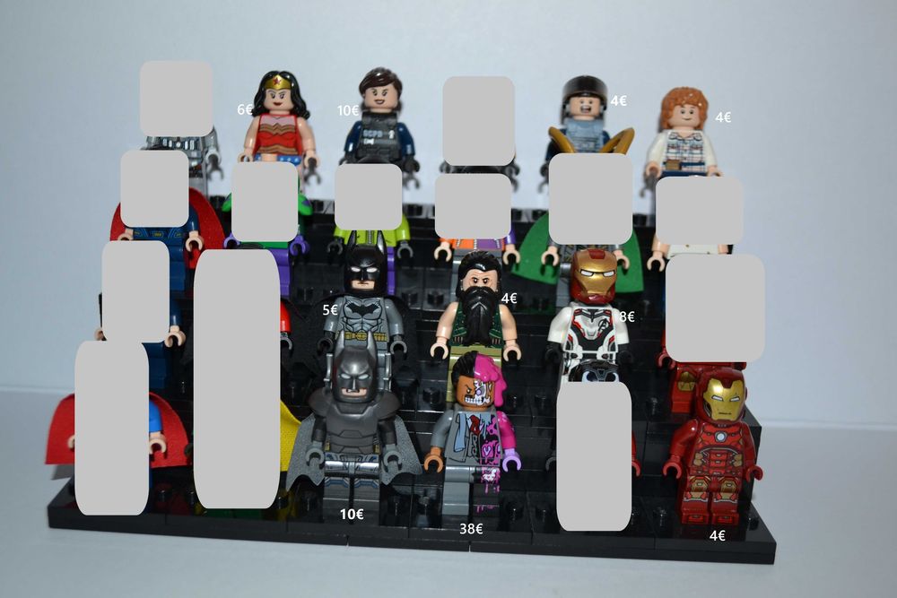 LEGO минифигурки - Castle, Space, Marvel, DC и др.