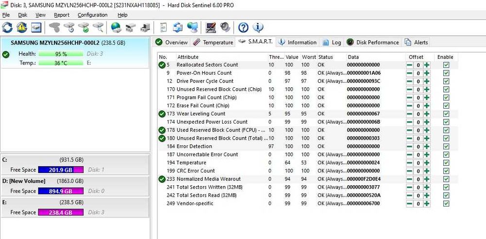 Solid State Drive (SSD) Samsung PM871 256GB, 2.5" SATA 3 (6Gbps), MZ-YLN2560