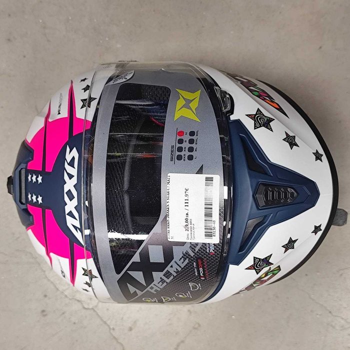 Каска AXXIS Draken S Star C7 MATT - Код: 83138