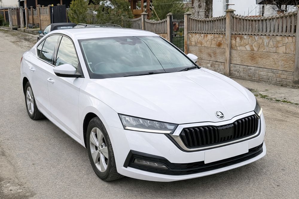 Fata completa skoda octavia 4 1.0 tsi 2021 bot complet patte frontala bara capota aripa far trager radiatoare
