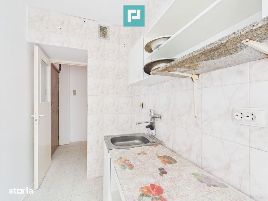 Apartament cu 2 camere, 39 mp, semicentral