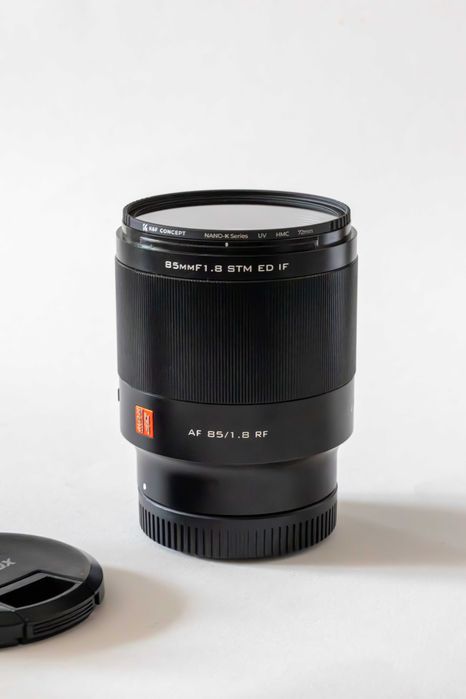 obiectiv Viltrox RF 85mm f1.8 STM ED IF (Canon RF)