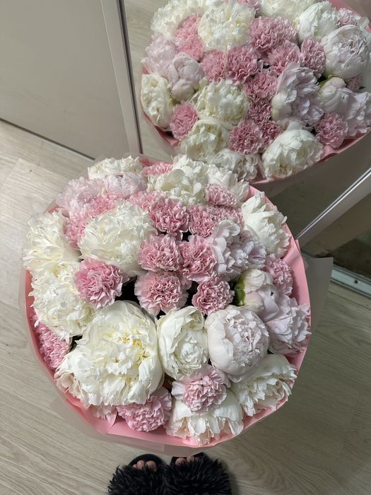 Букет пионы Алматы 15к