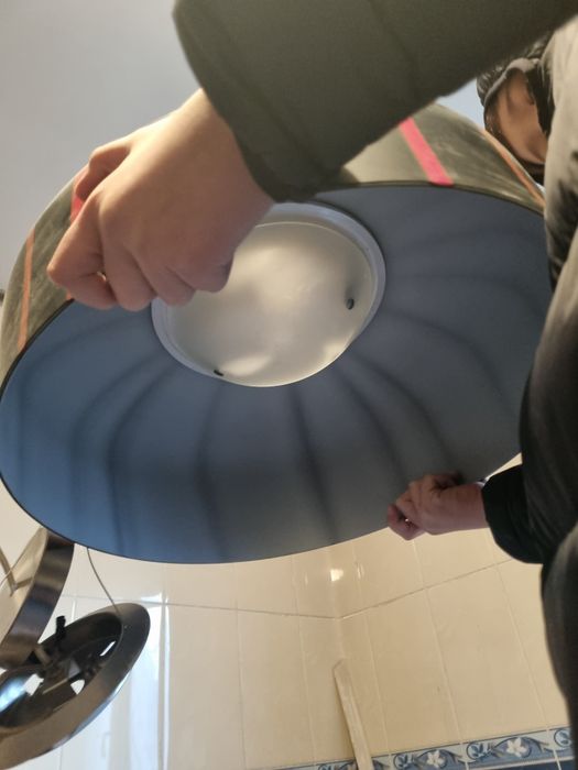 Набор люстр (4) в рабочем состоянии