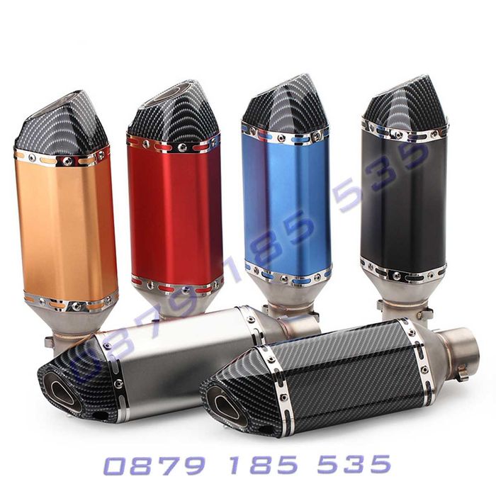 Ауспух AKRAPOVIC спортно гърне мотор 300 мм 30см акрапович накрайник