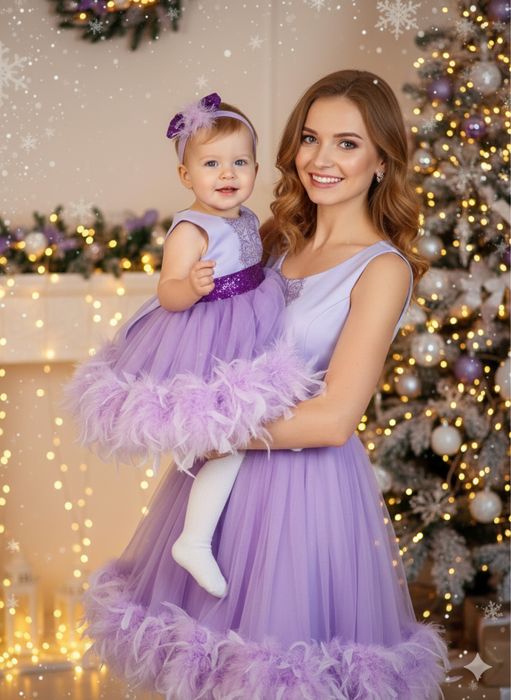 Платья для мамы и дочки