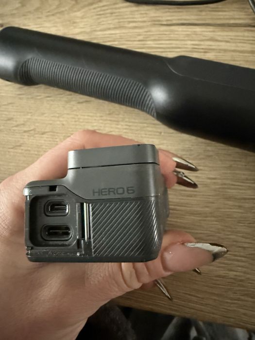 go pro hero 6 cu incarcator bat pentru miscare borseta si husa