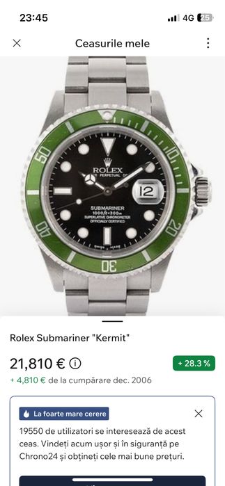 Rolex Submariner•Kermit/Nou/NoS/Full stikers