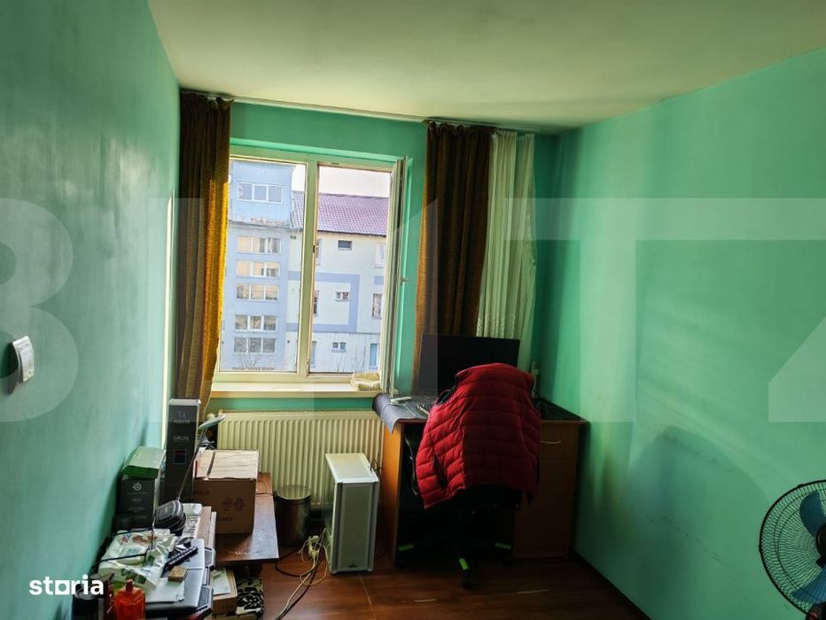 Apartament 3 camere, 58 mp, Aleea Muncii – centrala proprie