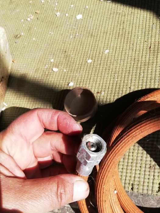 Газова туристическа газова лампа., газ. бутилки