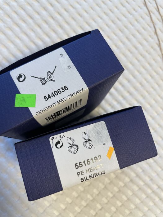 Swarovski колие и обици