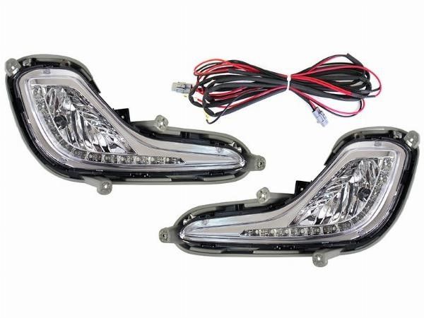 Фара противотуманная  Hyundai Solaris