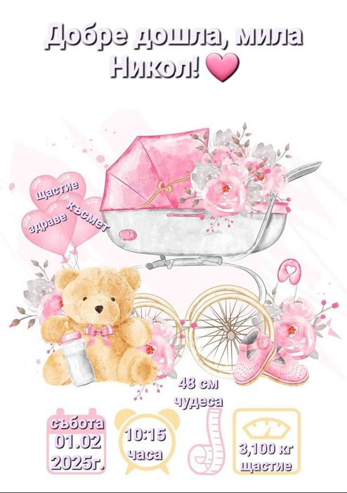 Бебешка  визитка