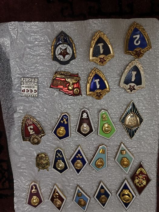 Значки времени СССР