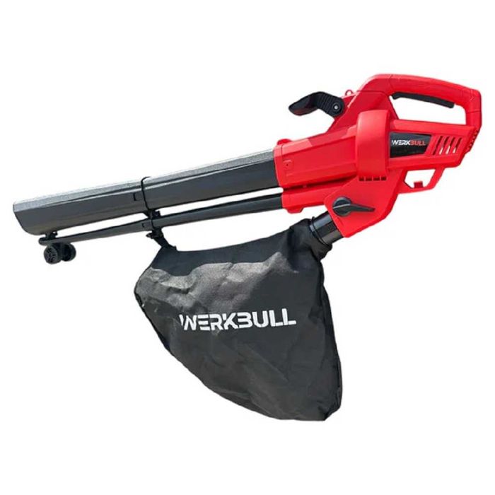 Листосъбирач WERKBULL 3 в 1, 3300W с три режима на работа